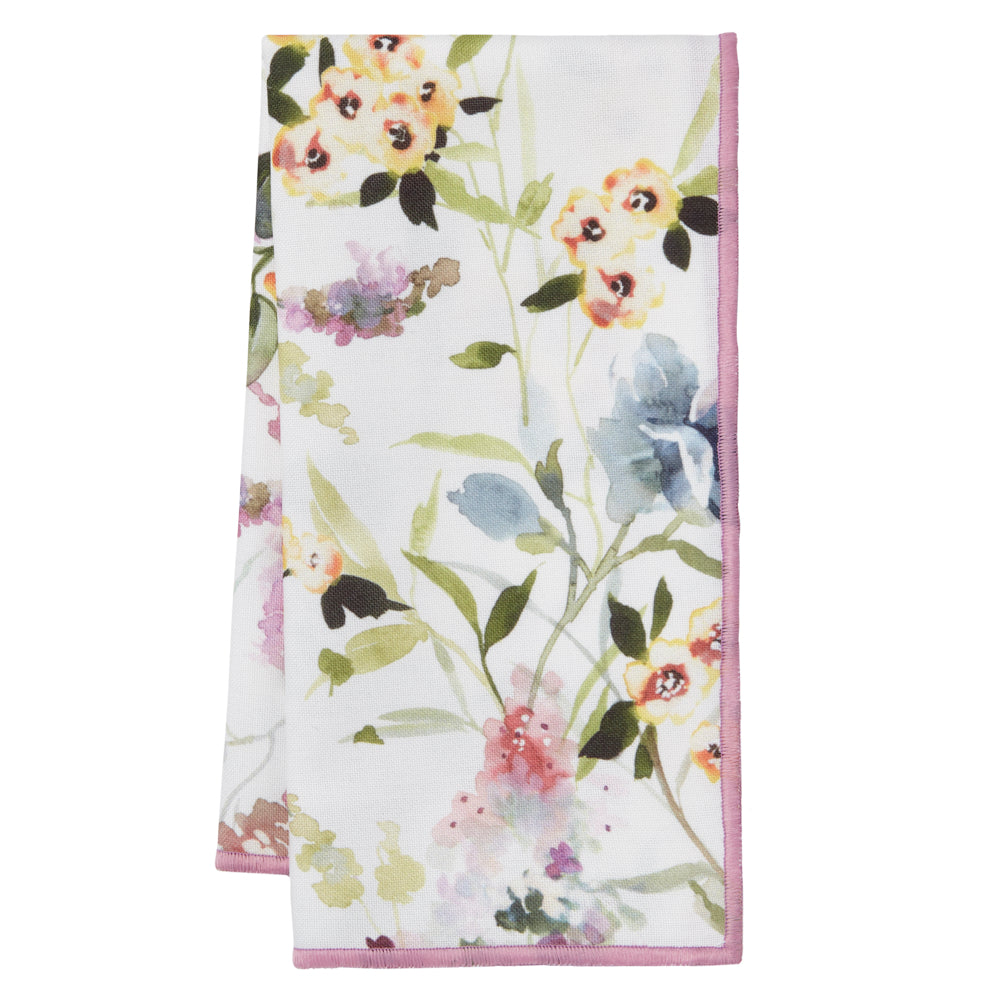 Gardenia Napkins S/4